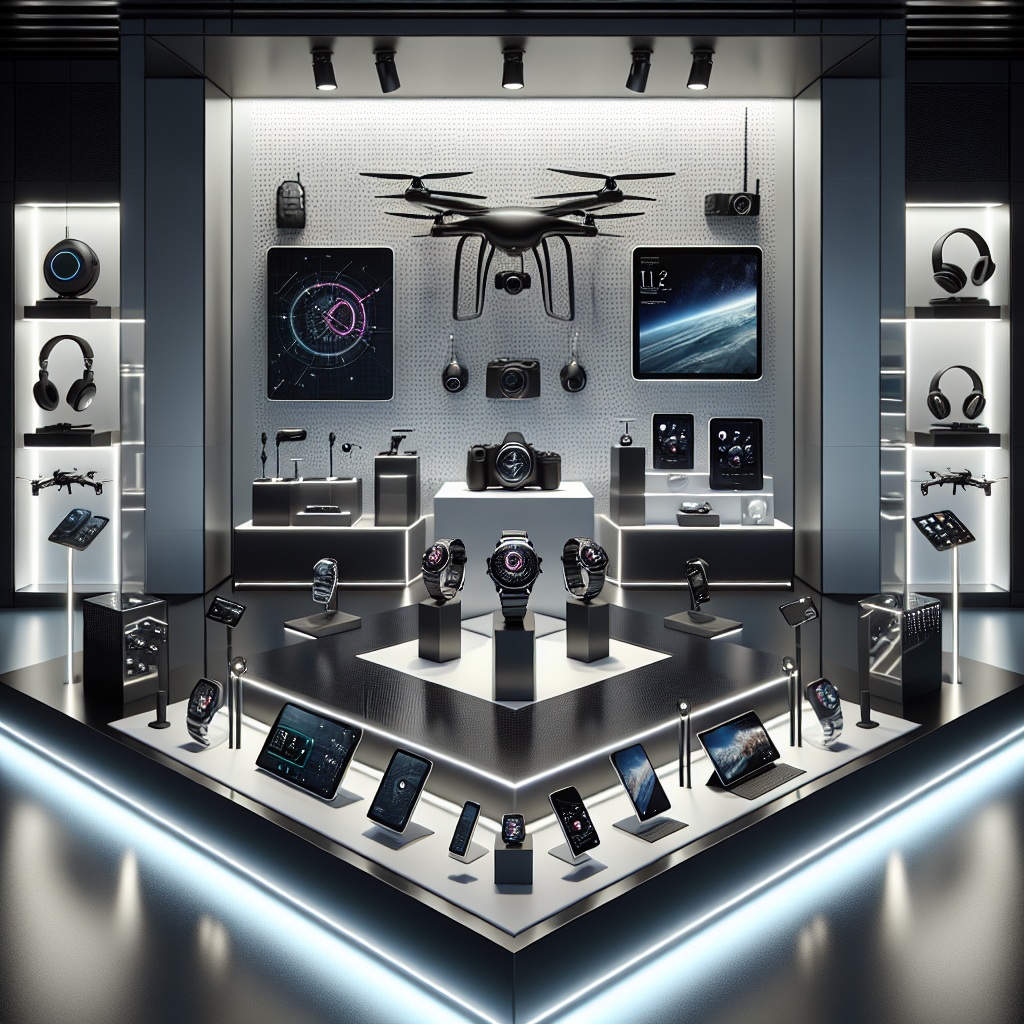 Innovative gadgets display